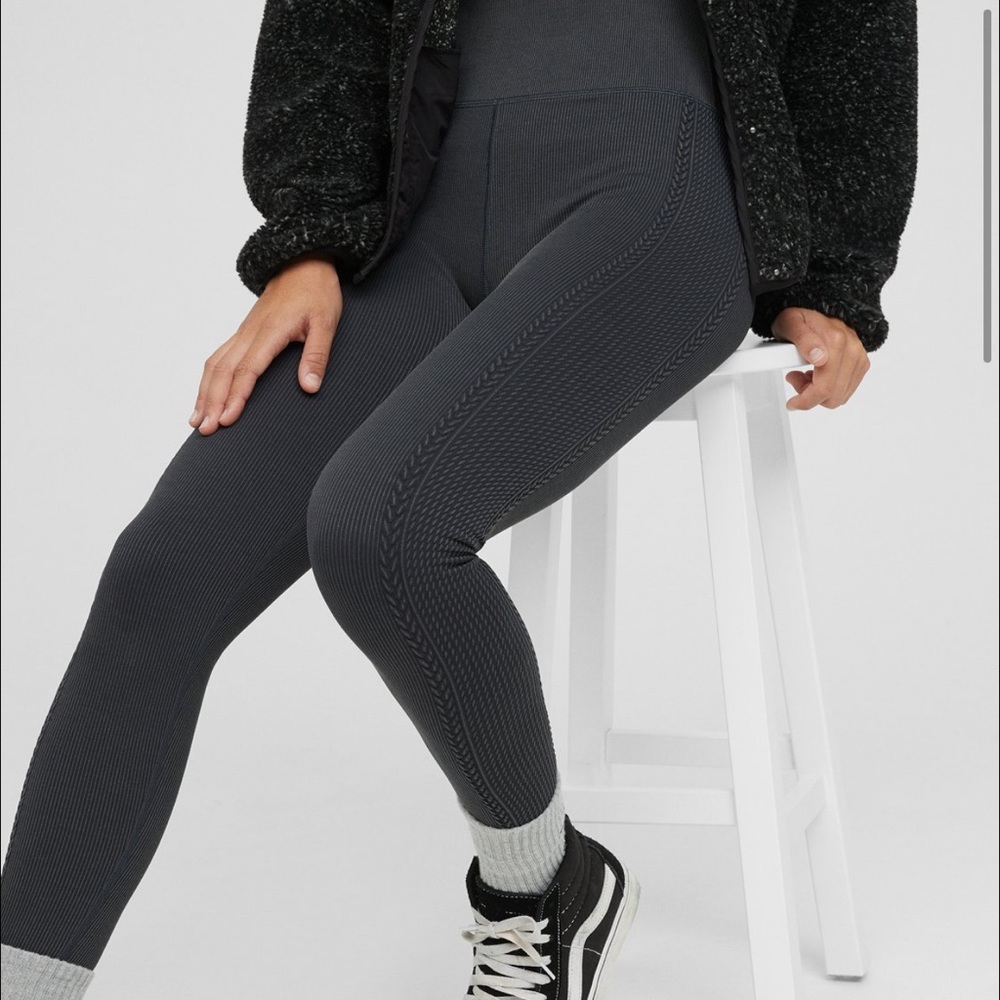 Aerie Seamless Black Leggings